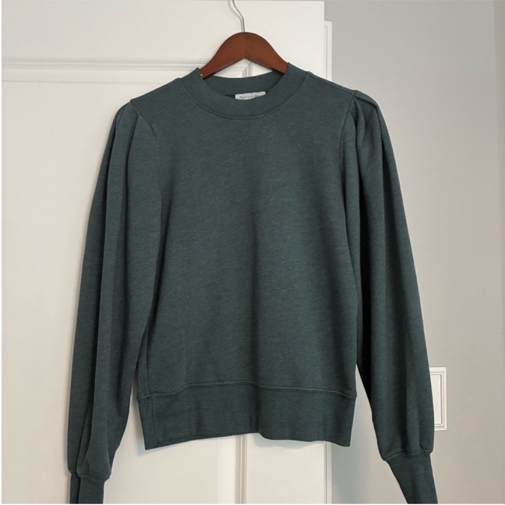 Evereve Michael Stars Blue-Green Sweatshirt